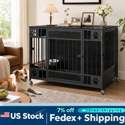 Furniture style dog crate - style,