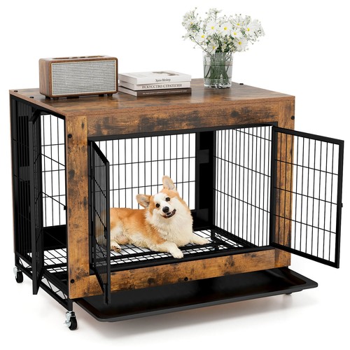 Dog crate furniture - dog, industrial