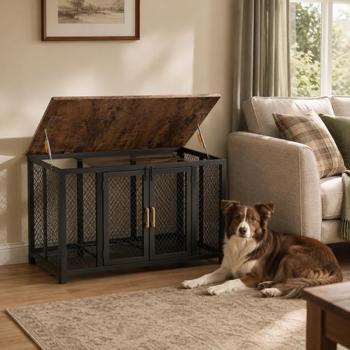 Heavy duty 7in dog crate - duty,
