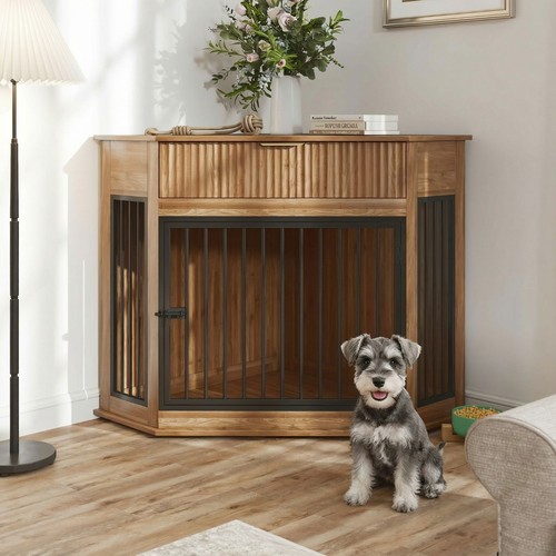 Corner dog crate - corner,