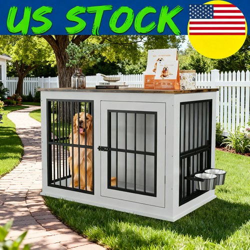 Wooden dog crate - 40'',