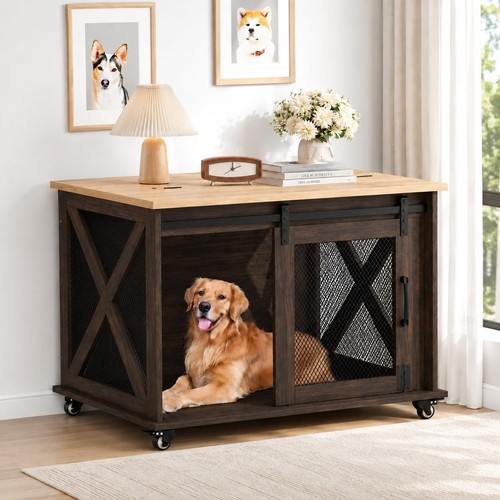 Dog crate furniture - crate,